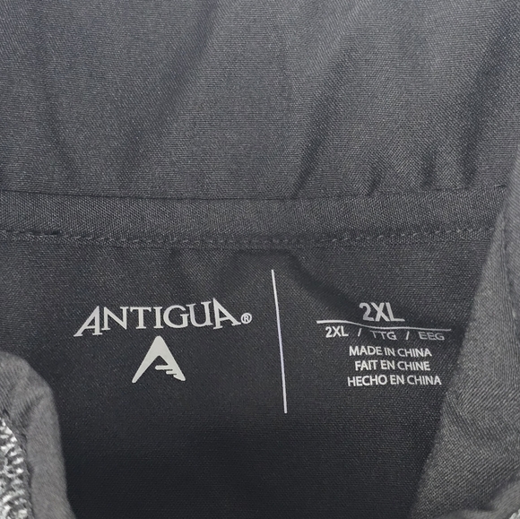 Antigua Mens 1/4 Zip Fleece  Pullover Sweater NHL Vegas Golden Knights 2XL - Picture 5 of 7